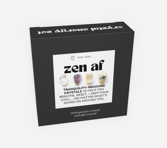 zen AF- crystal gift for tranquility - cheeky gift funny gift