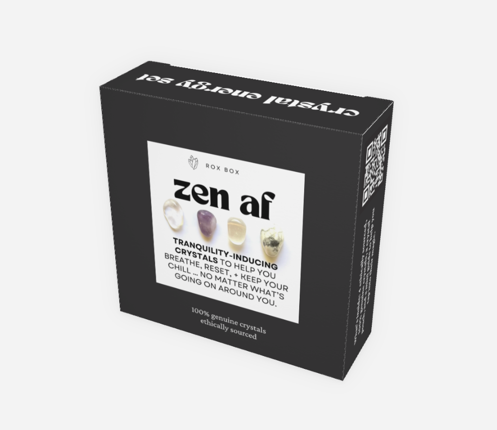zen AF- crystal gift for tranquility - cheeky gift funny gift
